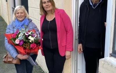 Joëlle prend ses droits à la retraite !
