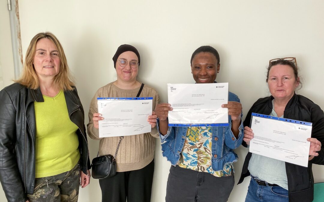 Certificat de compétences citoyen sauveteur – Relais Services